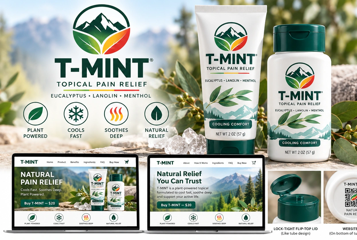 T-MINT packaging design reference